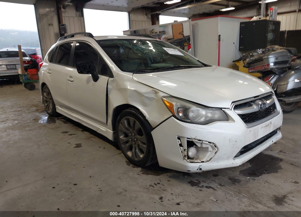 2013 SUBARU IMPREZA 2.0I SPORT PREMIUM VIN: JF1GPAL69DH827198