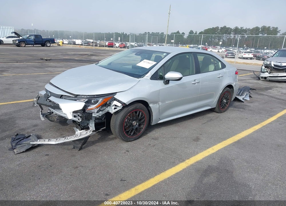 2022 TOYOTA COROLLA LE VIN: JTDEPMAE8N3027567