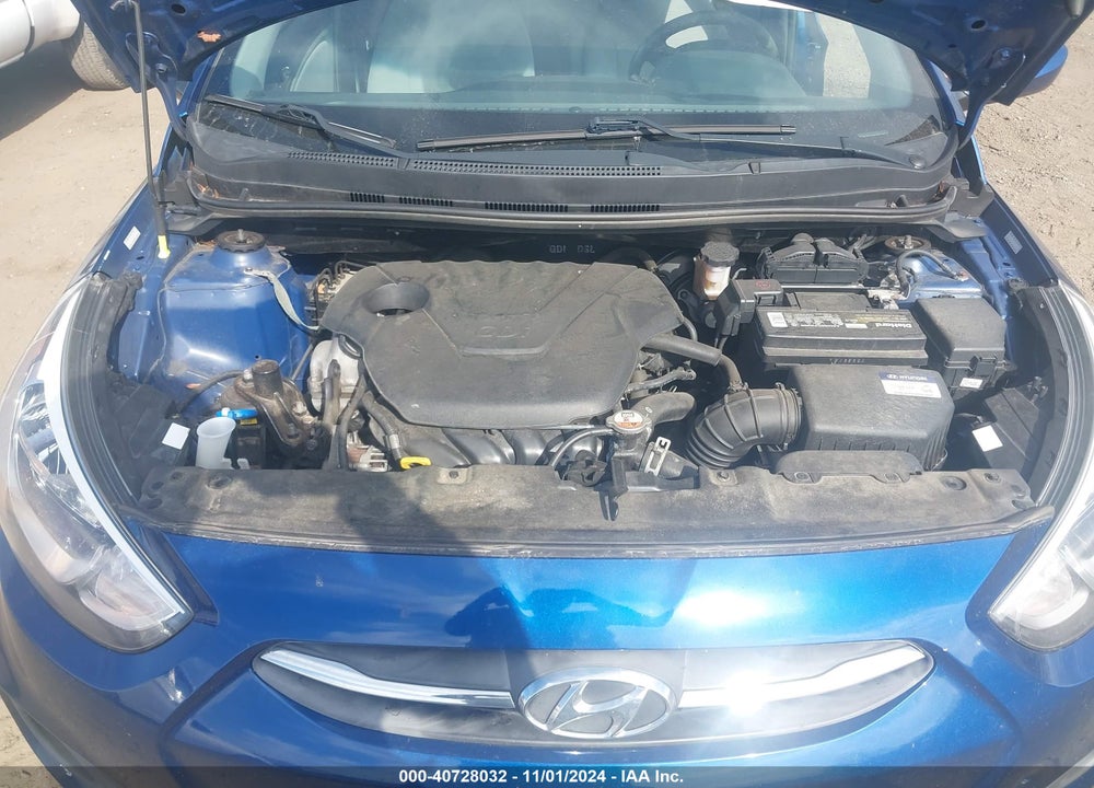 2017 HYUNDAI ACCENT SE VIN: KMHCT4AE5HU321182