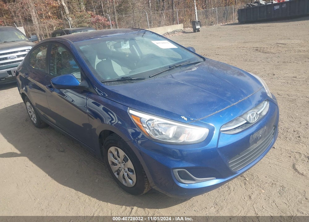 2017 HYUNDAI ACCENT SE VIN: KMHCT4AE5HU321182