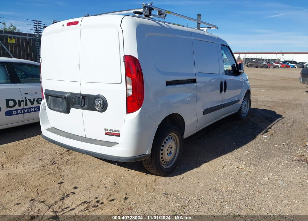 2022 RAM PROMASTER CITY CARGO VAN VIN: ZFBHRFAB3N6X63214