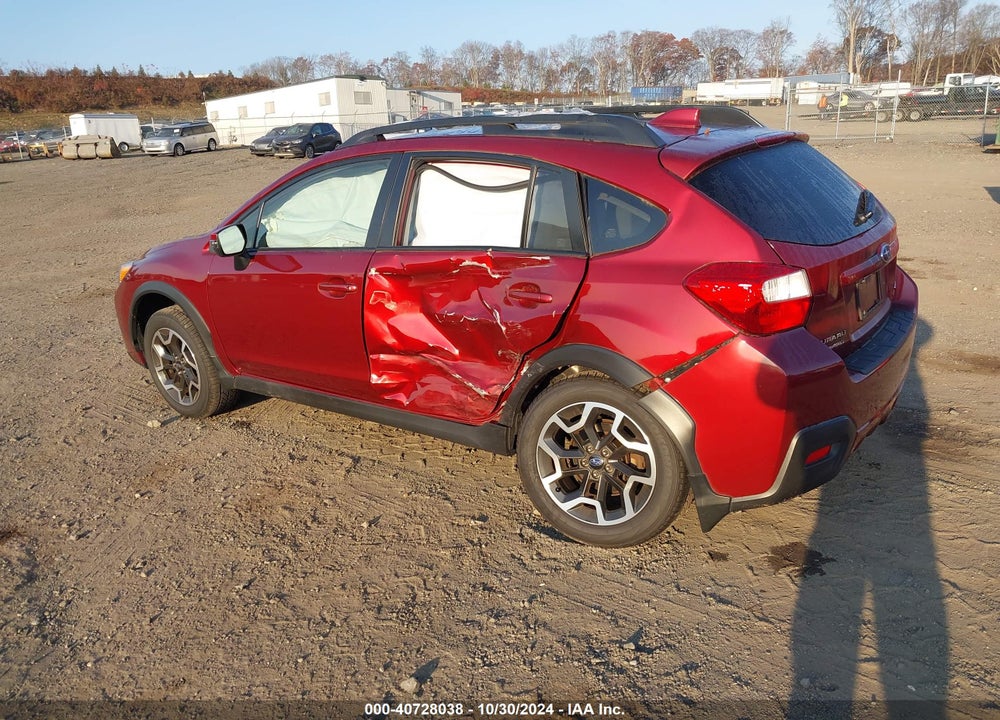 2017 SUBARU CROSSTREK 2.0I LIMITED VIN: JF2GPAKC1HH256900