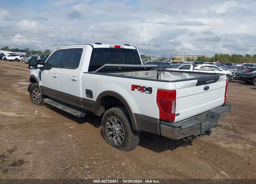 2020 FORD F-250 LARIAT VIN: 1FT7W2B69LEE60078