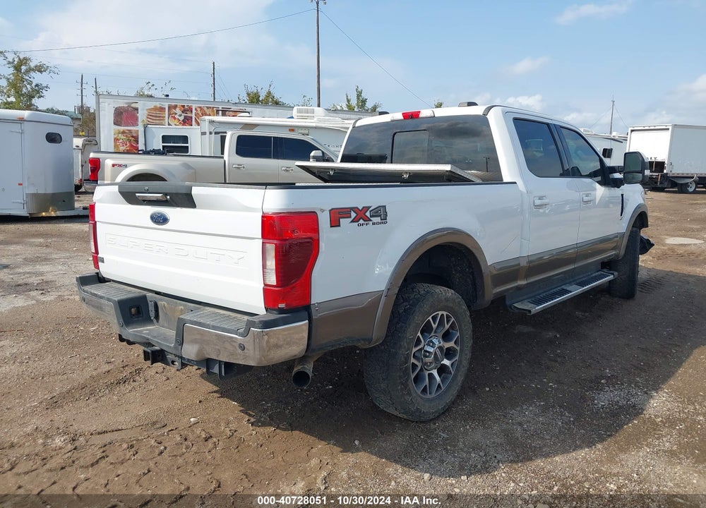 2020 FORD F-250 LARIAT VIN: 1FT7W2B69LEE60078
