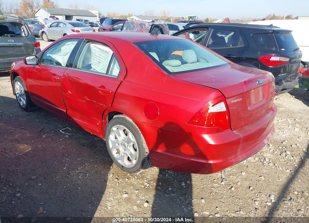 2011 FORD FUSION SE VIN: 3FAHP0HA6BR233515