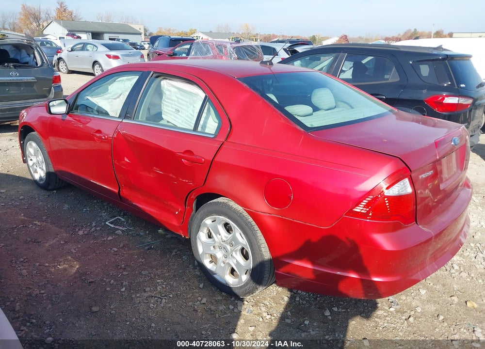 2011 FORD FUSION SE VIN: 3FAHP0HA6BR233515