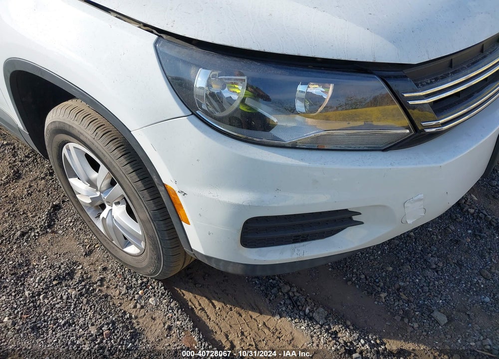 2017 VOLKSWAGEN TIGUAN 2.0T S VIN: WVGBV7AX6HK000613