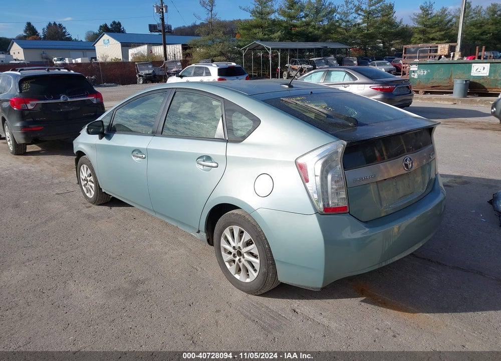 2012 TOYOTA PRIUS PLUG-IN VIN: JTDKN3DP7C3027234
