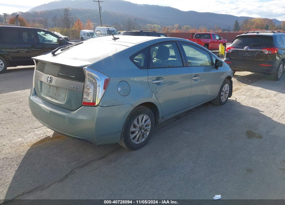 2012 TOYOTA PRIUS PLUG-IN VIN: JTDKN3DP7C3027234