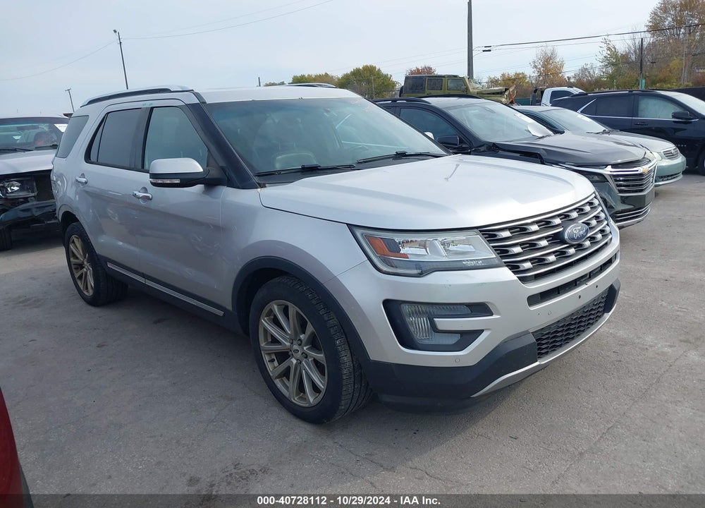 2017 FORD EXPLORER LIMITED VIN: 1FM5K7F82HGA16981