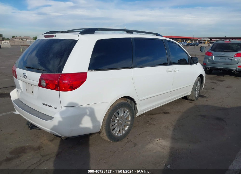 2007 TOYOTA SIENNA LE VIN: 5TDZK23C37S072773