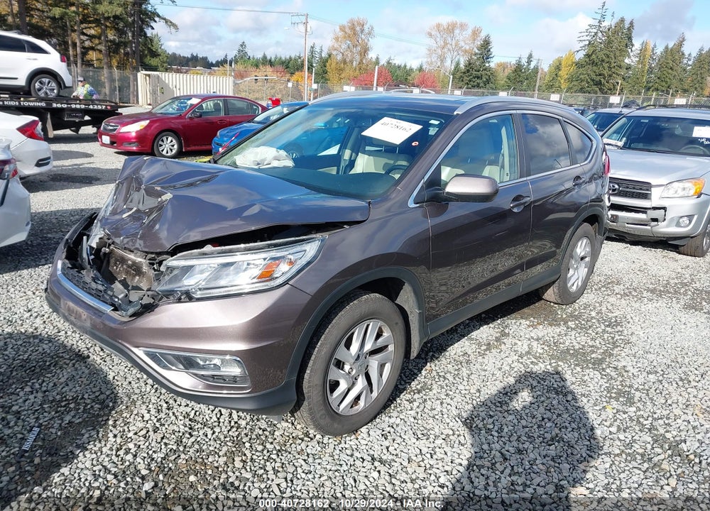 2016 HONDA CR-V EX-L VIN: 2HKRM4H75GH710495