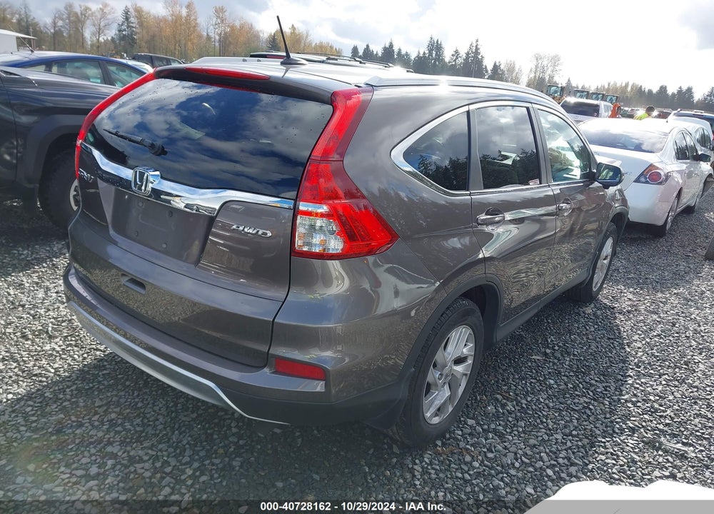 2016 HONDA CR-V EX-L VIN: 2HKRM4H75GH710495