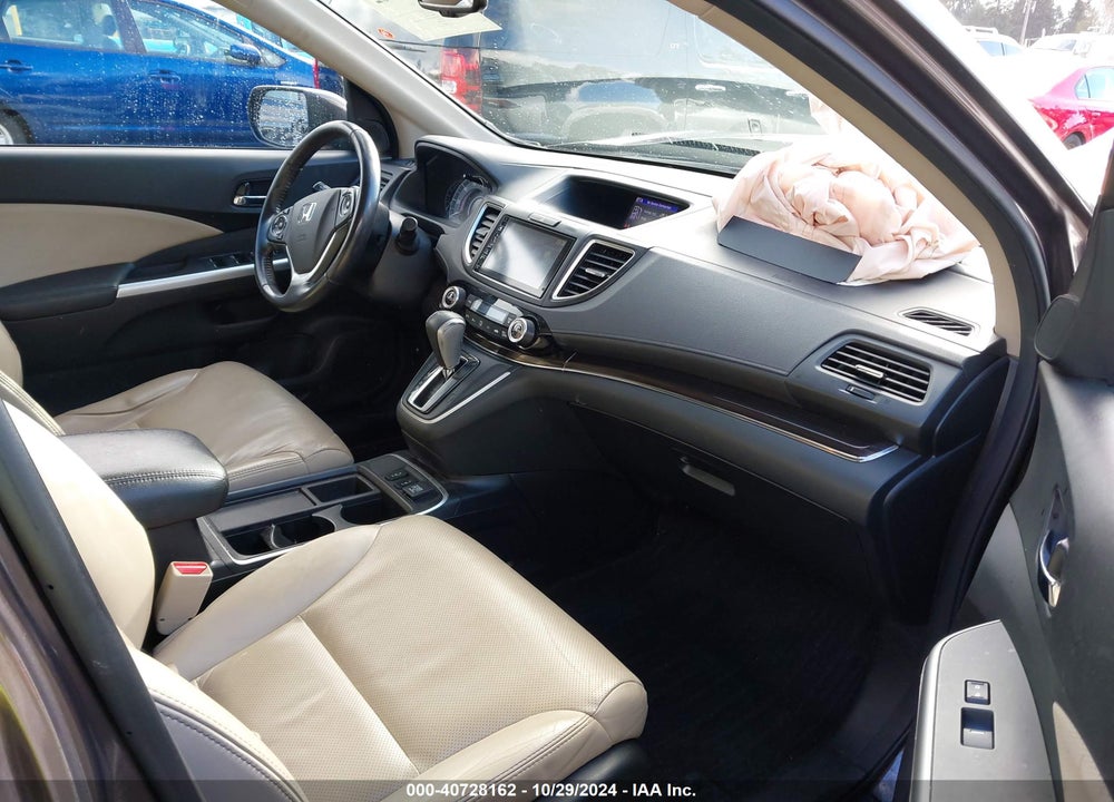 2016 HONDA CR-V EX-L VIN: 2HKRM4H75GH710495