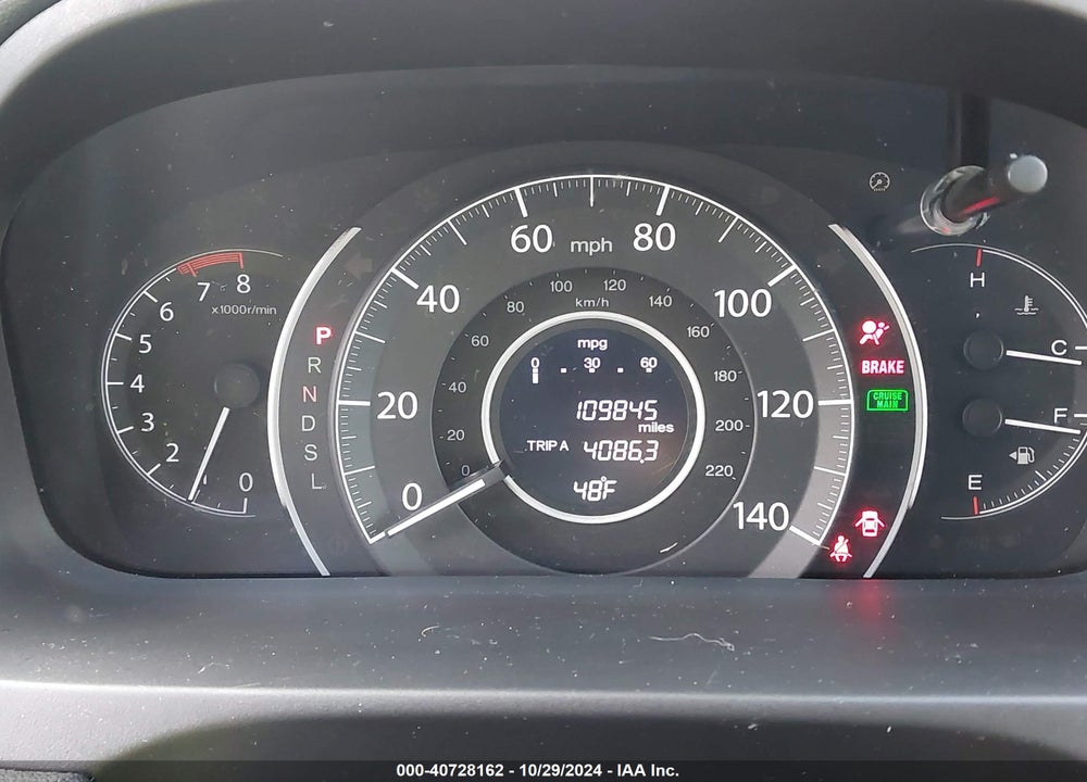 2016 HONDA CR-V EX-L VIN: 2HKRM4H75GH710495
