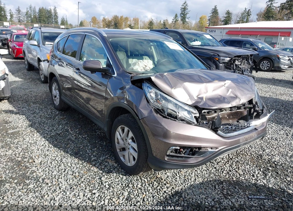 2016 HONDA CR-V EX-L VIN: 2HKRM4H75GH710495