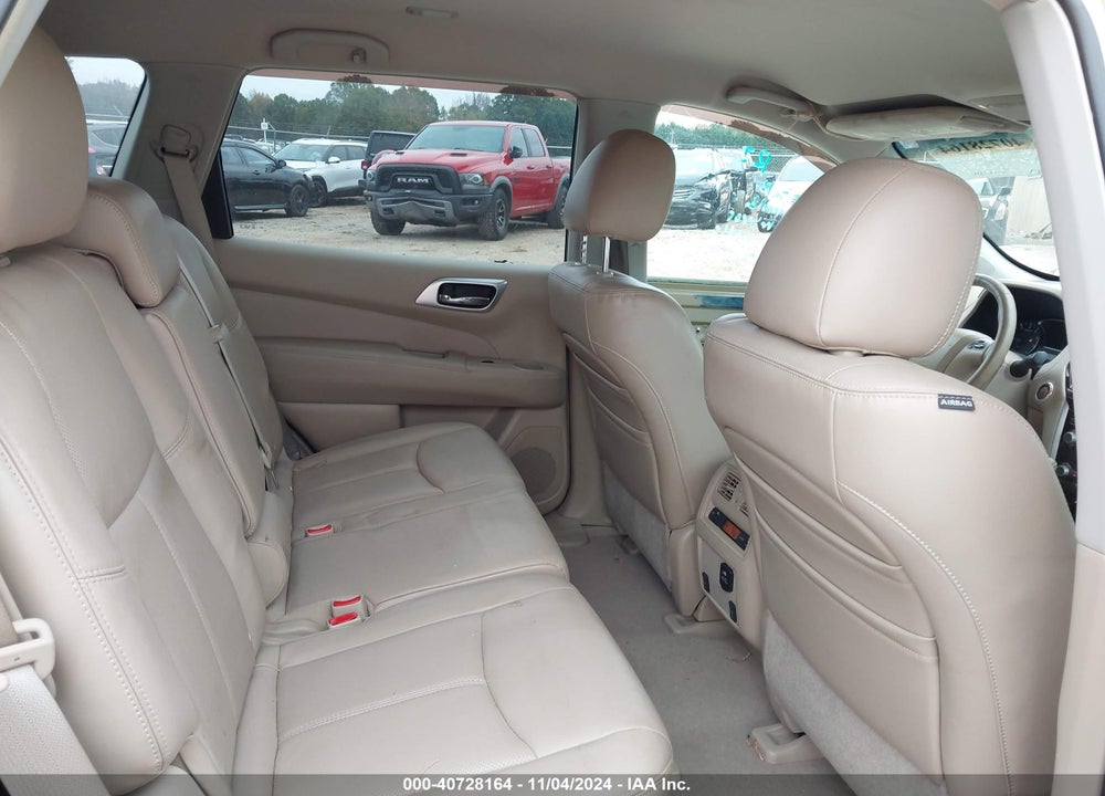 2013 NISSAN PATHFINDER PLATINUM VIN: 5N1AR2MM4DC624192