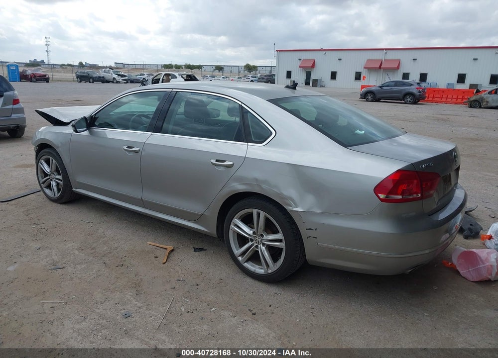2013 VOLKSWAGEN PASSAT 2.0L TDI SEL PREMIUM VIN: 1VWCN7A3XDC065150