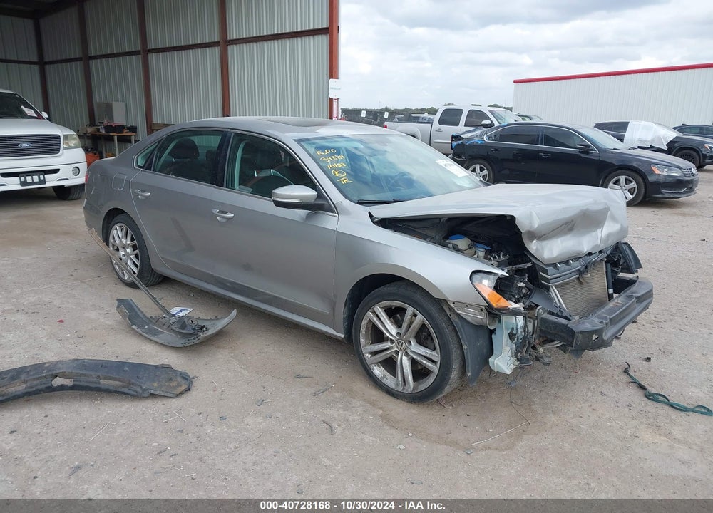 2013 VOLKSWAGEN PASSAT 2.0L TDI SEL PREMIUM VIN: 1VWCN7A3XDC065150