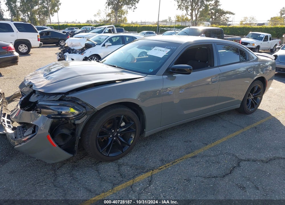 2018 DODGE CHARGER SXT PLUS RWD VIN: 2C3CDXHG7JH281310