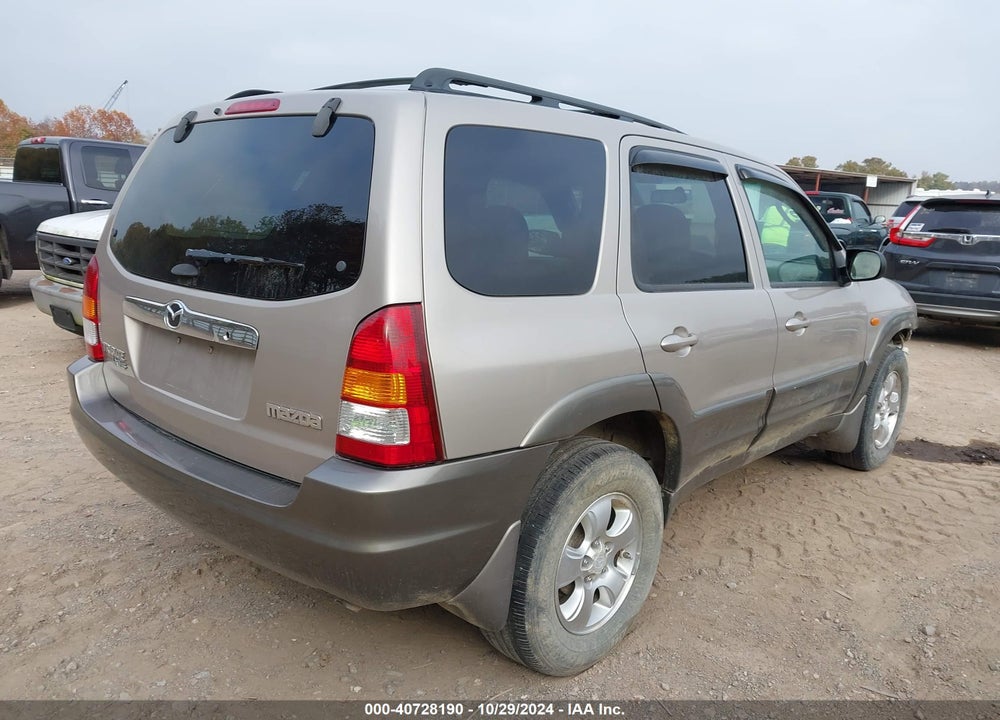 2002 MAZDA TRIBUTE ES V6/LX V6 VIN: 4F2YU08162KM50750