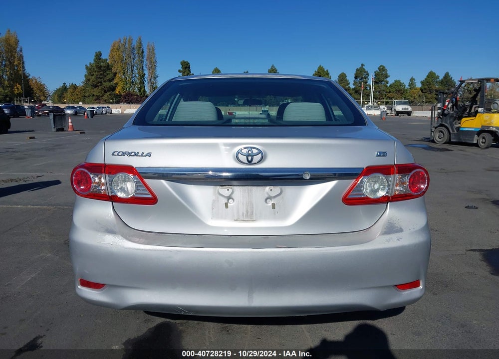 2013 TOYOTA COROLLA LE VIN: 5YFBU4EE5DP186462