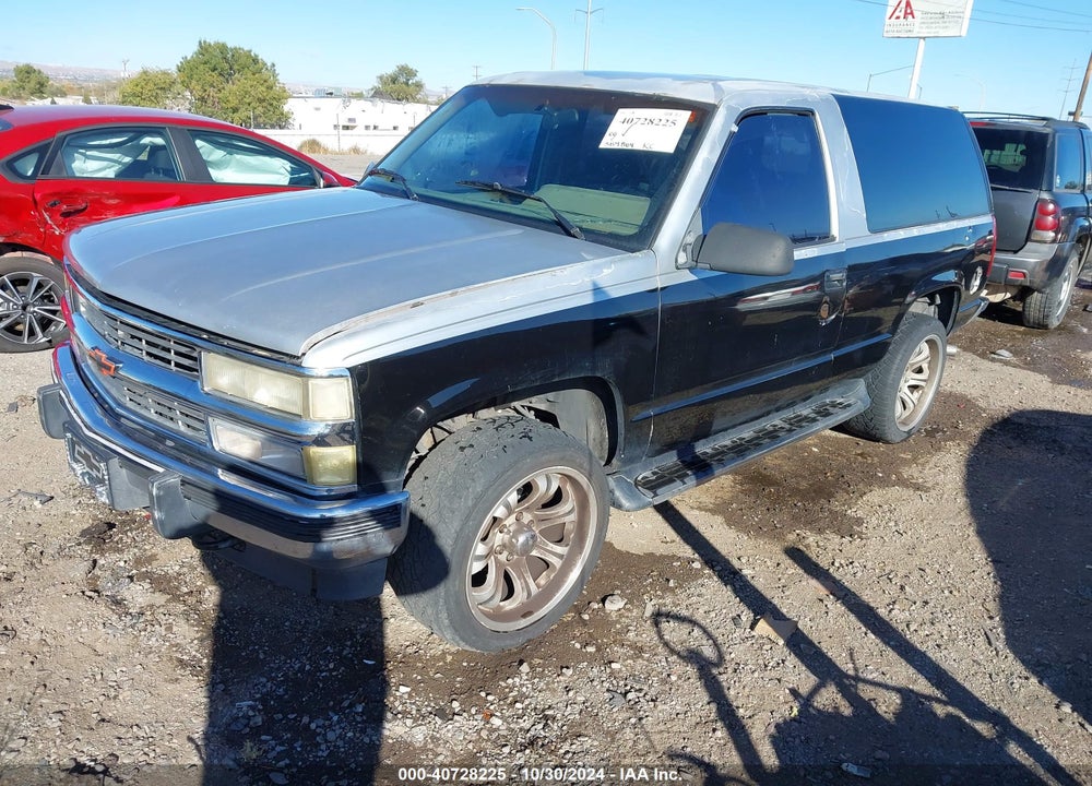 1993 CHEVROLET BLAZER K1500 VIN: 1GNEK18K4PJ411148