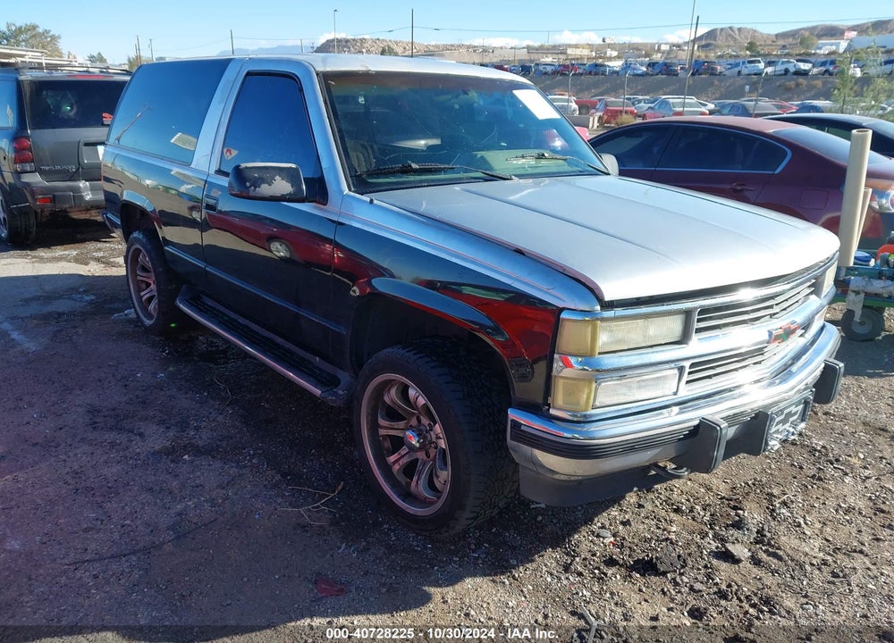 1993 CHEVROLET BLAZER K1500 VIN: 1GNEK18K4PJ411148