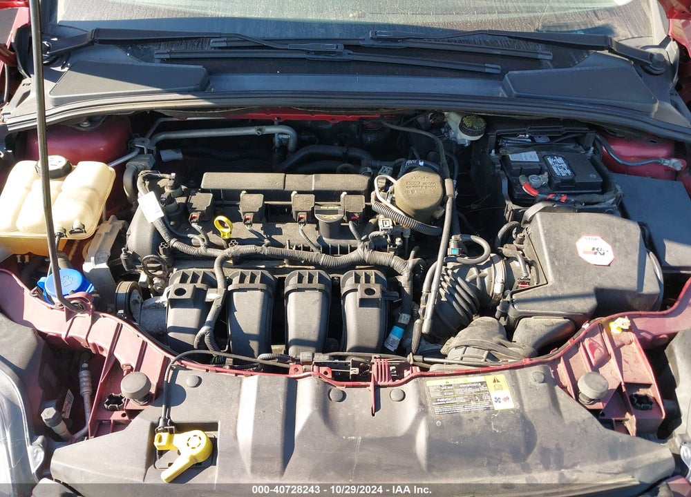 2013 FORD FOCUS TITANIUM VIN: 1FADP3N28DL269897