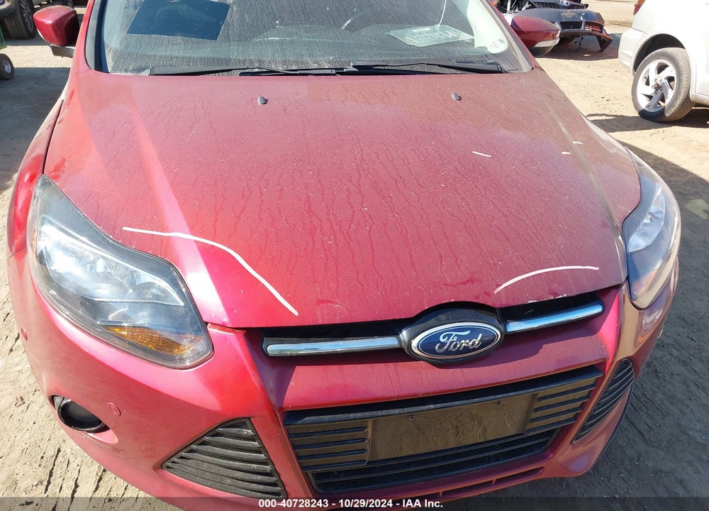 2013 FORD FOCUS TITANIUM VIN: 1FADP3N28DL269897