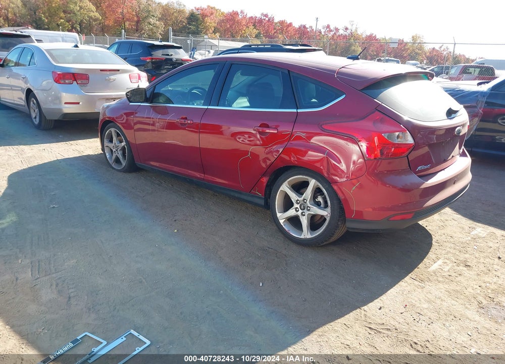 2013 FORD FOCUS TITANIUM VIN: 1FADP3N28DL269897