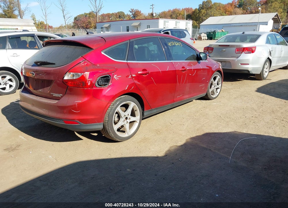 2013 FORD FOCUS TITANIUM VIN: 1FADP3N28DL269897