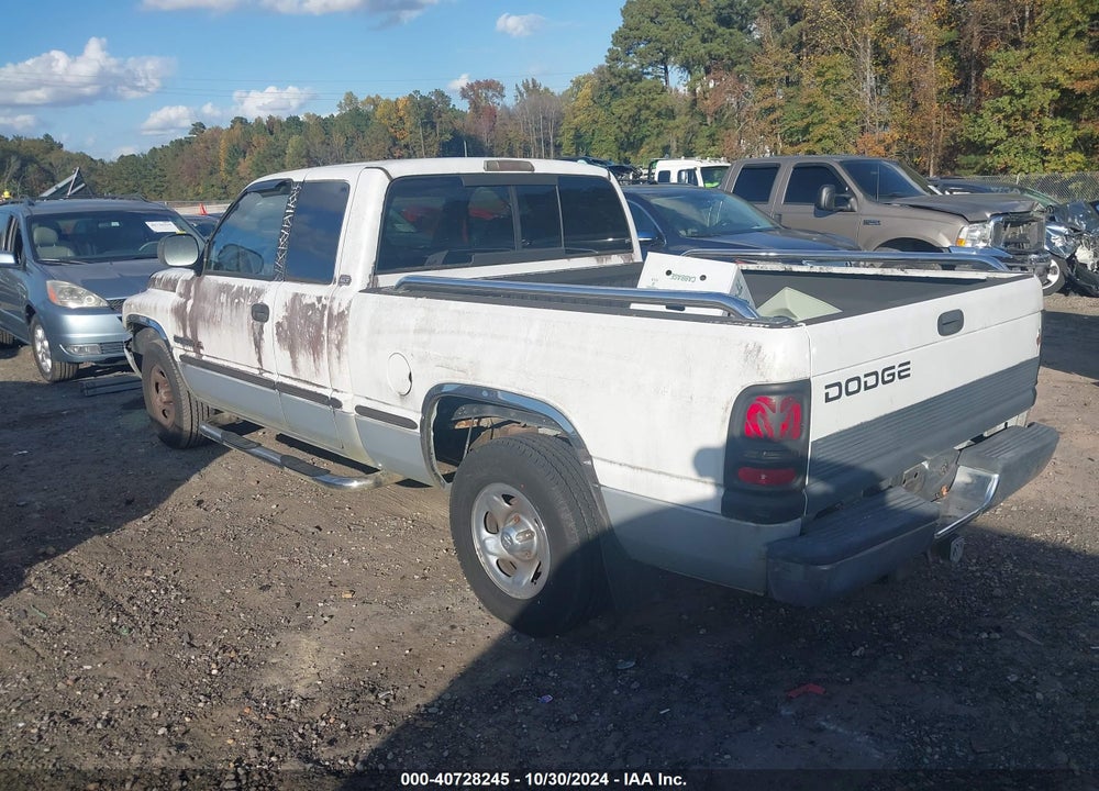 1999 DODGE RAM 1500 ST VIN: 1B7HC13Z3XJ652867