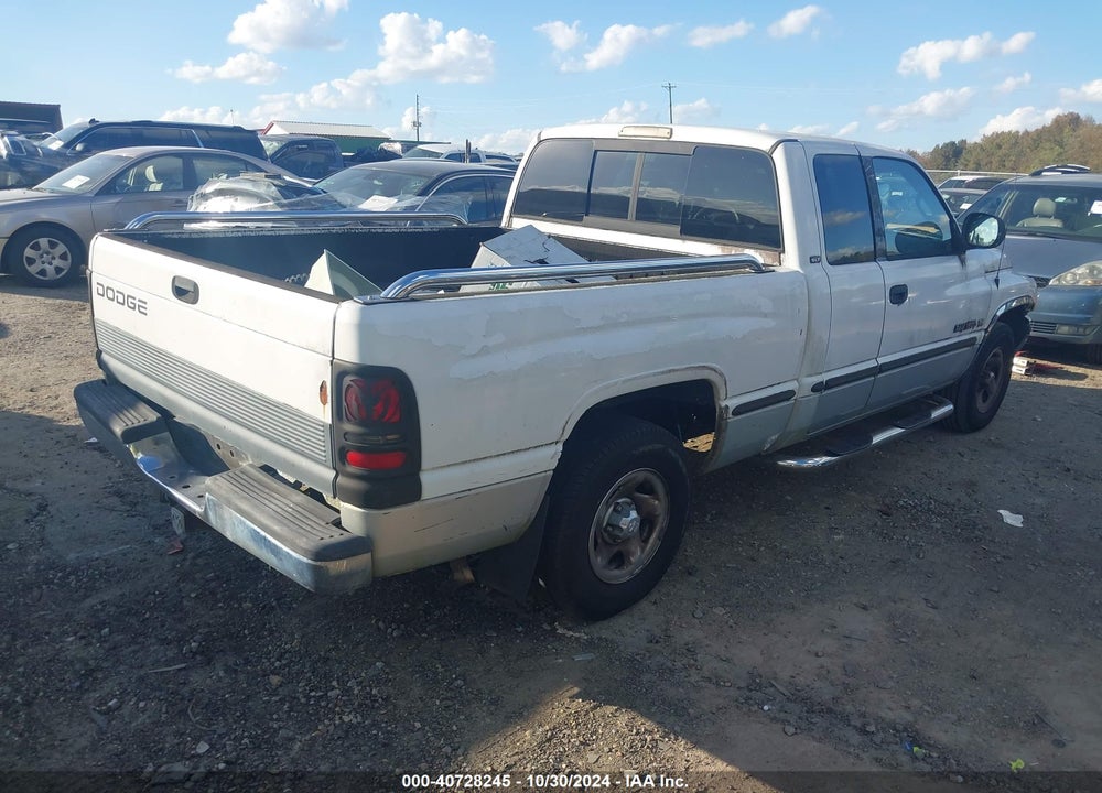 1999 DODGE RAM 1500 ST VIN: 1B7HC13Z3XJ652867