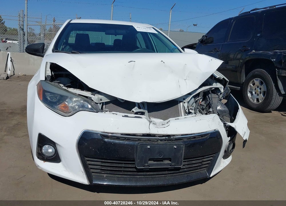 2014 TOYOTA COROLLA S PLUS VIN: 5YFBURHE0EP020408