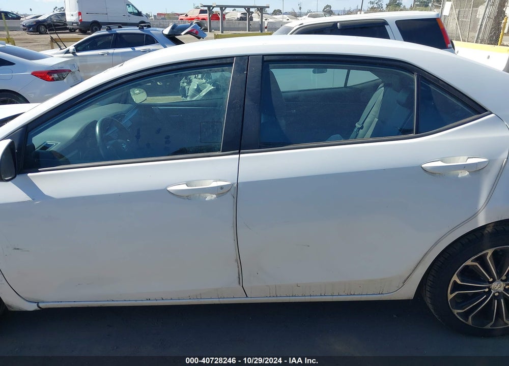 2014 TOYOTA COROLLA S PLUS VIN: 5YFBURHE0EP020408