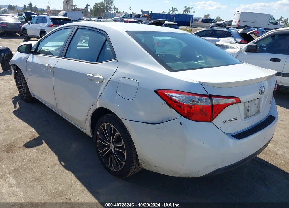 2014 TOYOTA COROLLA S PLUS VIN: 5YFBURHE0EP020408