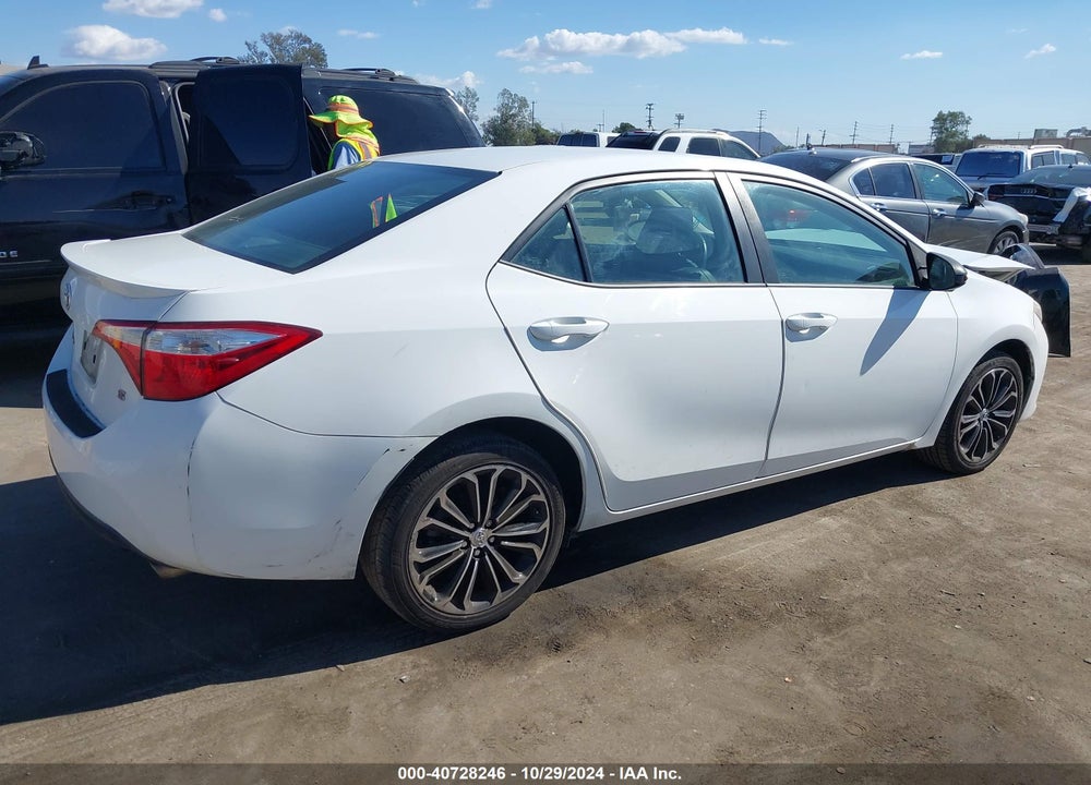 2014 TOYOTA COROLLA S PLUS VIN: 5YFBURHE0EP020408