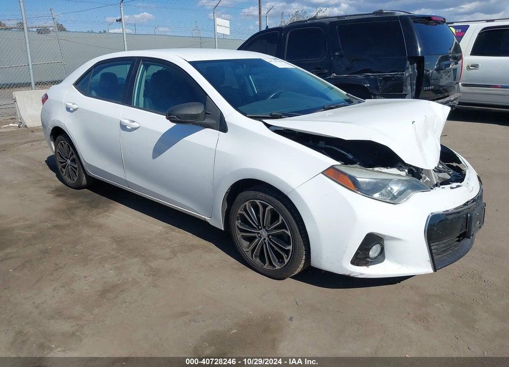 2014 TOYOTA COROLLA S PLUS VIN: 5YFBURHE0EP020408