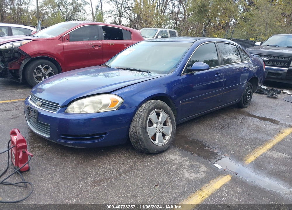 2006 CHEVROLET IMPALA LT VIN: 2G1WT58K069116326