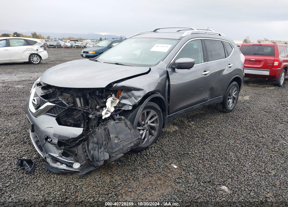 2016 NISSAN ROGUE VIN: 5N1AT2MV8GC763417