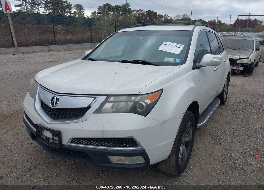 2010 ACURA MDX TECHNOLOGY PACKAGE VIN: 2HNYD2H65AH528412