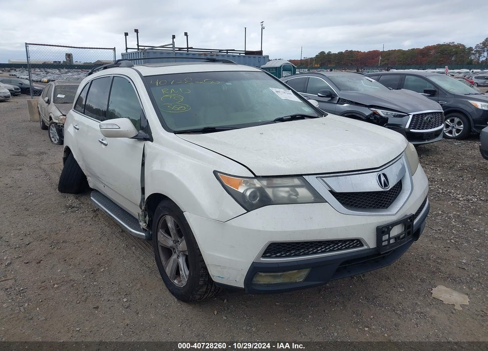 2010 ACURA MDX TECHNOLOGY PACKAGE VIN: 2HNYD2H65AH528412