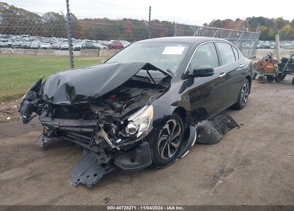 2016 HONDA ACCORD EX-L V-6 VIN: 1HGCR3F85GA016914