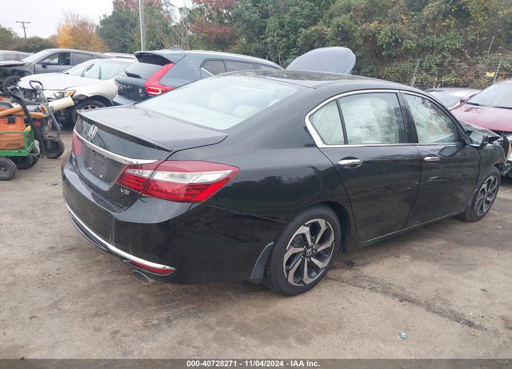 2016 HONDA ACCORD EX-L V-6 VIN: 1HGCR3F85GA016914