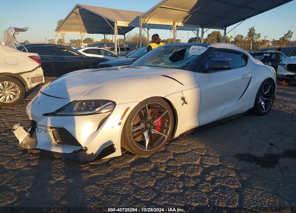 2021 TOYOTA SUPRA VIN: WZ1DB0C01MW038736