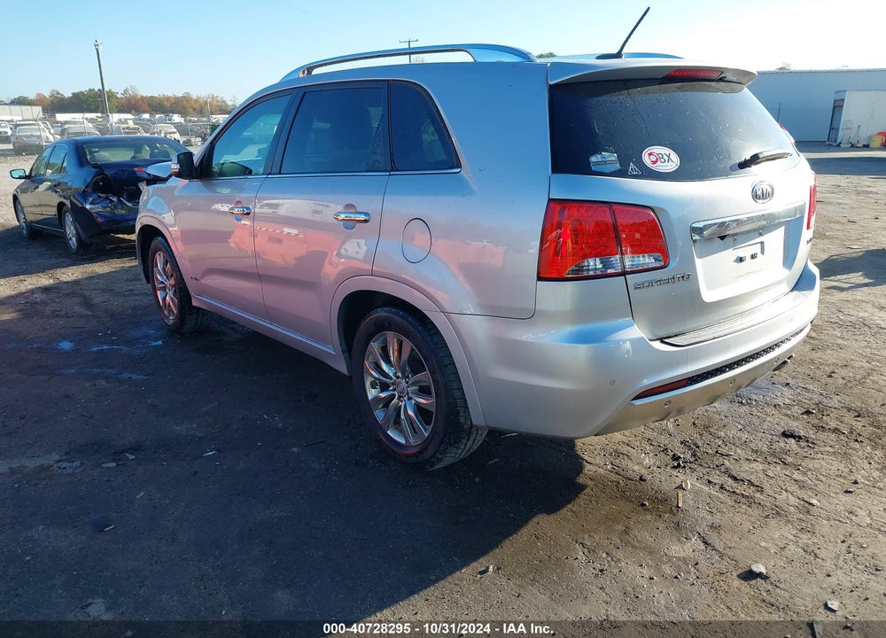 2012 KIA SORENTO SX V6 VIN: 5XYKWDA25CG194439