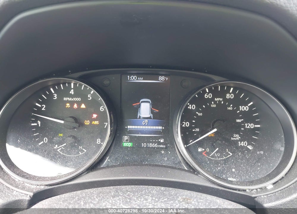 2017 NISSAN ROGUE S VIN: KNMAT2MT0HP615436