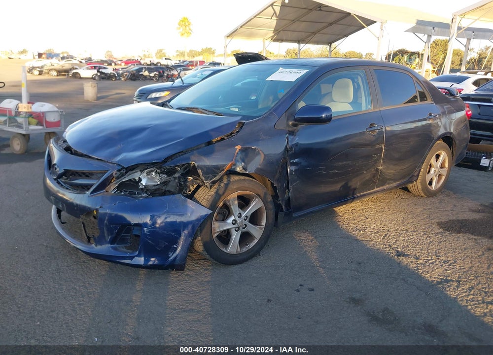 2012 TOYOTA COROLLA LE VIN: 5YFBU4EE4CP047633
