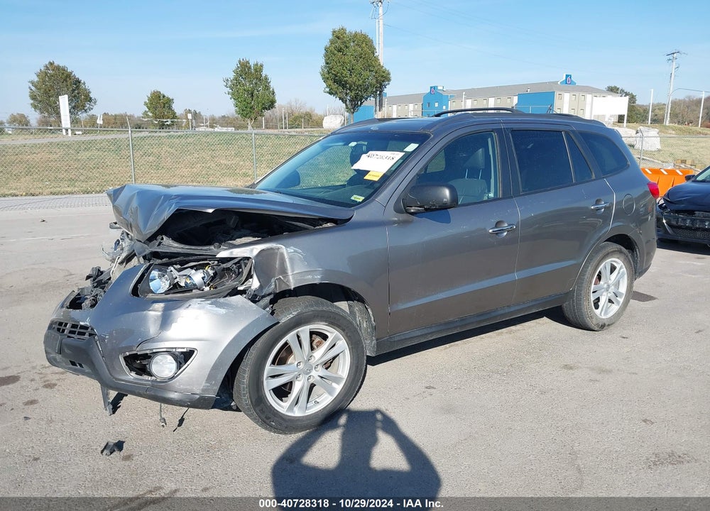 2012 HYUNDAI SANTA FE LIMITED V6 VIN: 5XYZK4AG0CG104328
